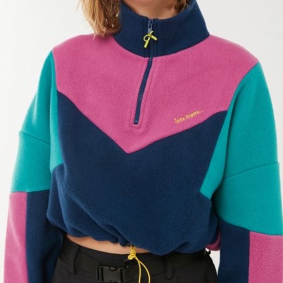 Urban Outfitters Sweaters - Urban Outfitters Iets Frans. Chevron Colorblock M